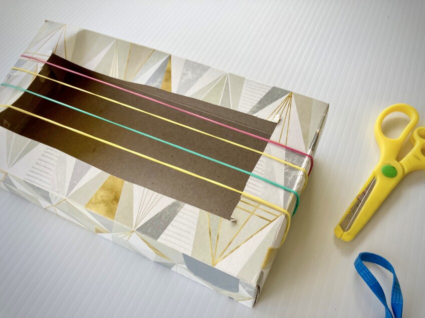 Kids Craft Rock Out with a Guitar Made out of a Tissue Box Early