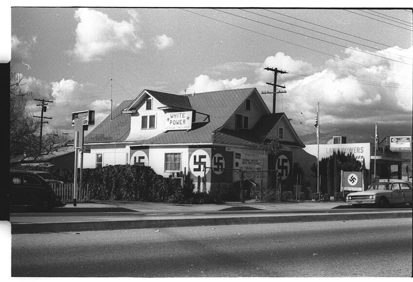Nazi headquarters in El Monte, 1970. | Courtesy of Michael Sedano