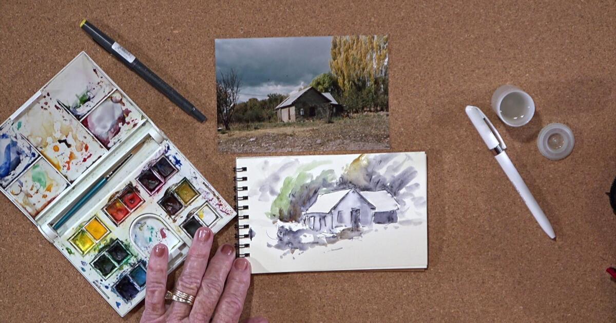 Watch Introduction of Pocket Sketching and the Unique Supplies Pocket