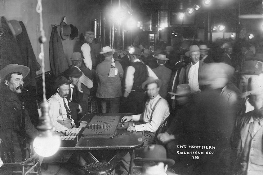 The Northern Saloon, Goldfield, NV (date unknown). | C.C. Goodwin. Courtesy of University of Nevada, Reno, Special Collections.