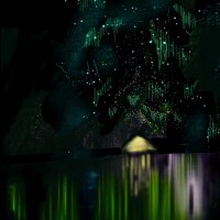 Cover for "Sleeping Swin" in which listeners the liminal state between sleeping and waking, dreaming and reality. | Courtesy of The Unmarked Door