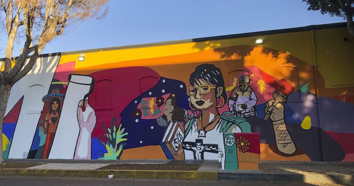 A 1970s Moratorium Stunted El Monte's Mural Movement. A New Work Brings