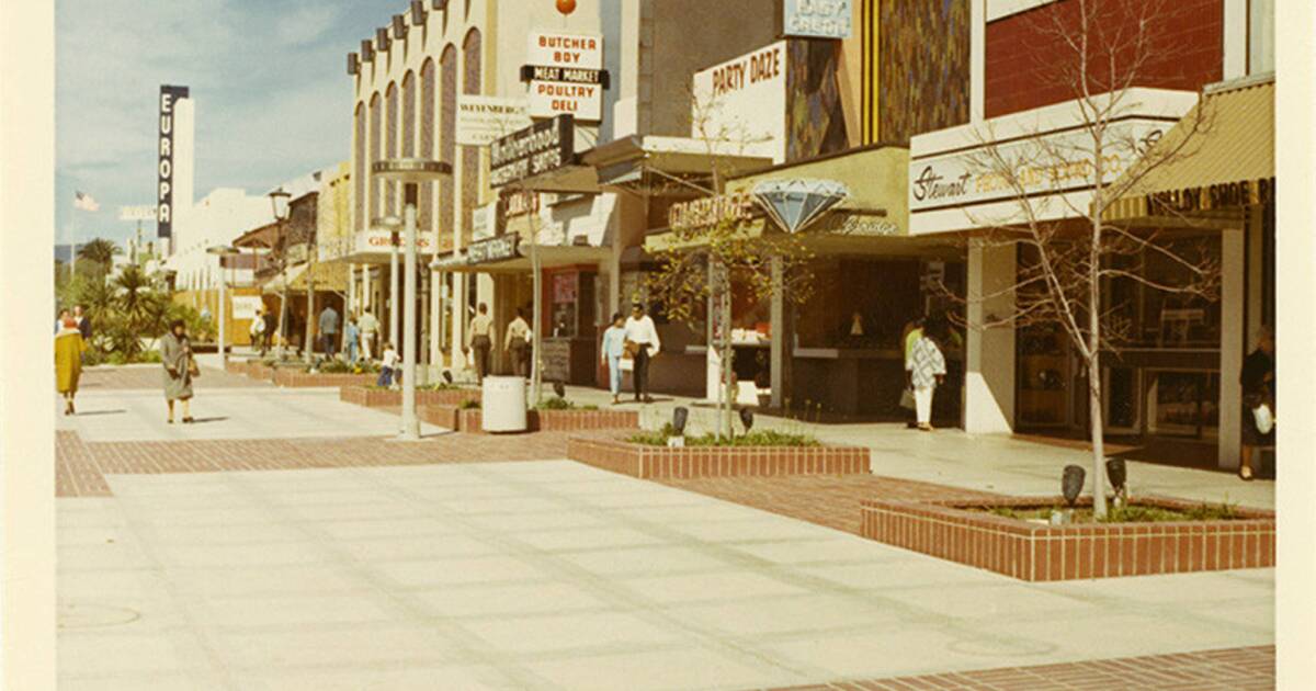 How Santa Monica's Third Street Became a Promenade Lost LA Food