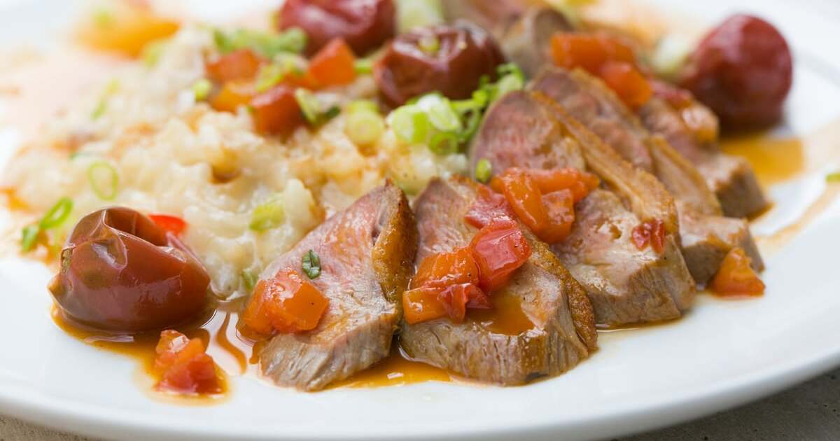 'Jambalaya MRE' Risotto with Duo of Duck Recipe Meals Ready to Eat KCET